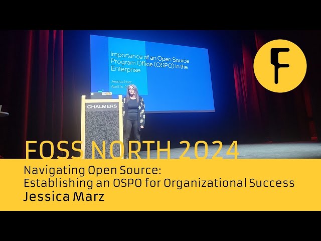 Navigating Open Source: Establishing an OSPO for Organizational Success - Jessica Marz