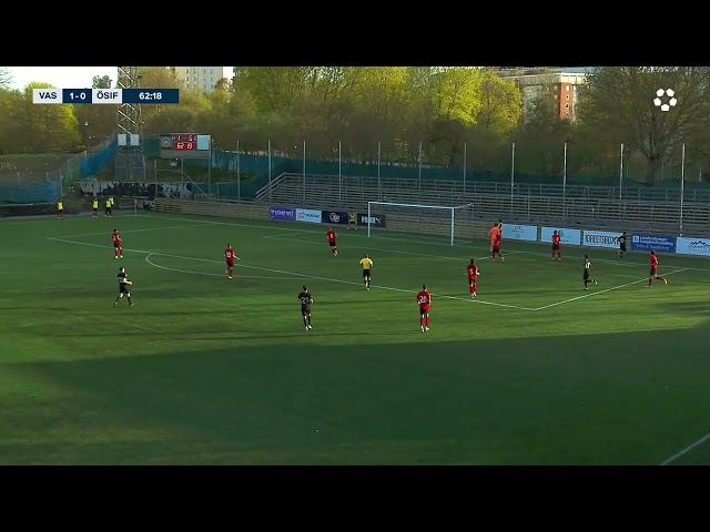 Höjdpunkter Omgång 6: Vasalund IF - Örebro Syrianska IF 2-0 (Ettan Norra)