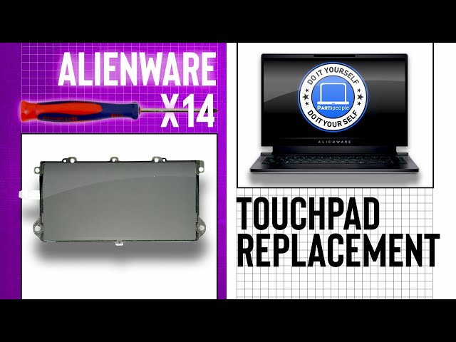 How To Replace Your Touchpad | Dell Alienware x14