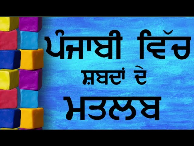 ਪੰਜਾਬੀ ਸਿੱਖੋ | Learn Punjabi Language With Sentences For Beginners | Pronounce The Matra & Vowels