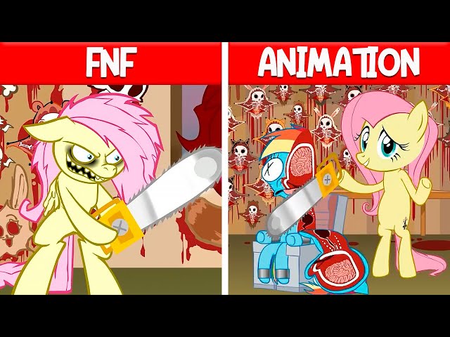 Friday Night Funkin' VS Fluttershy - FNF GAME vs ANIMATION / FNF Mod