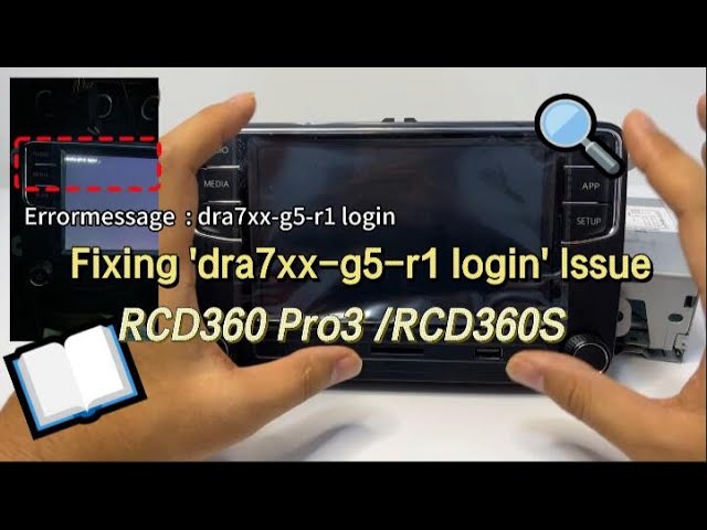 Scumaxcon Fixing 'dra7xx-g5-r1 login' Issue on RCD360 Pro3 and RCD360S