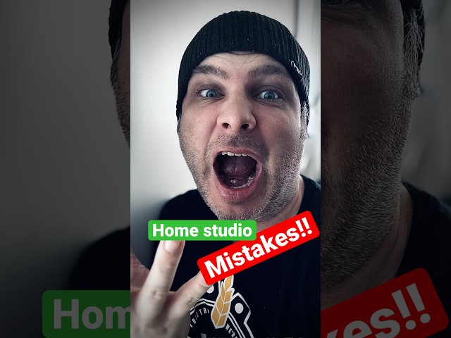 Avoid THIS Mistake!!! Home studio builds
