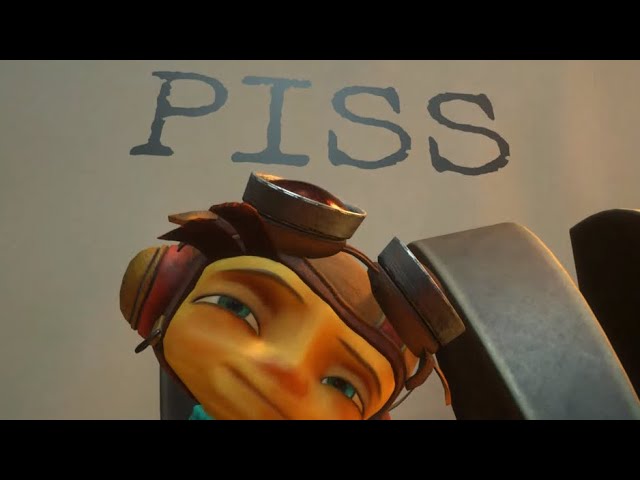 Psychonauts out of context but its just Razputin Aquato being iconic