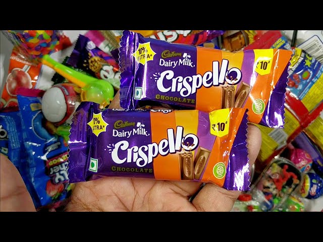 Cadbury dairy milk Yummy Crispello Chocolate unwrapping | ASMR
