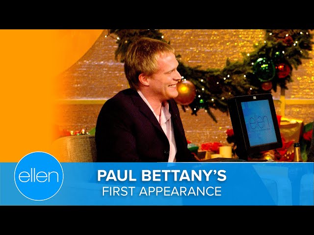 Paul Bettany’s First Appearance on ‘Ellen’
