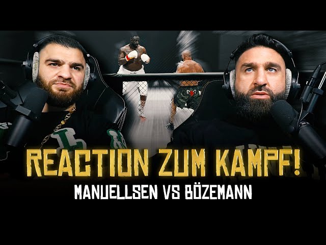 REACTION zum KAMPF 🥊 MANUELLSEN vs BÖZEMANN 💥 | SINAN-G STREAM HIGHLIGHTS
