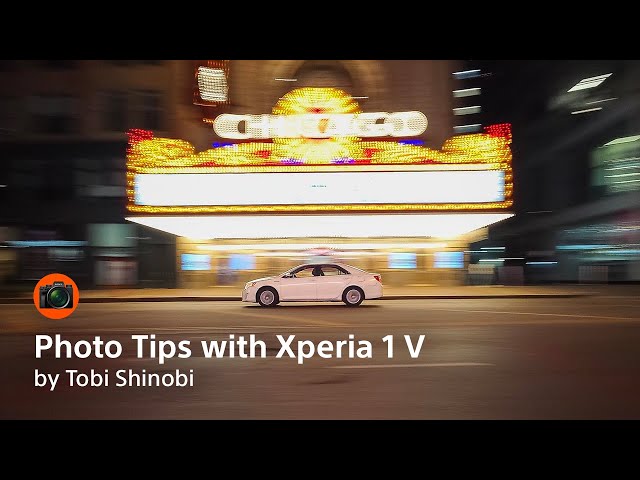 Photo Tips with Xperia 1 V by Tobi Shinobi