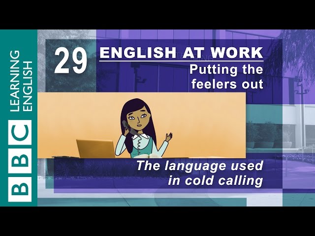 Making a cold call - 29 - Need to make a call? English at Work shows you how