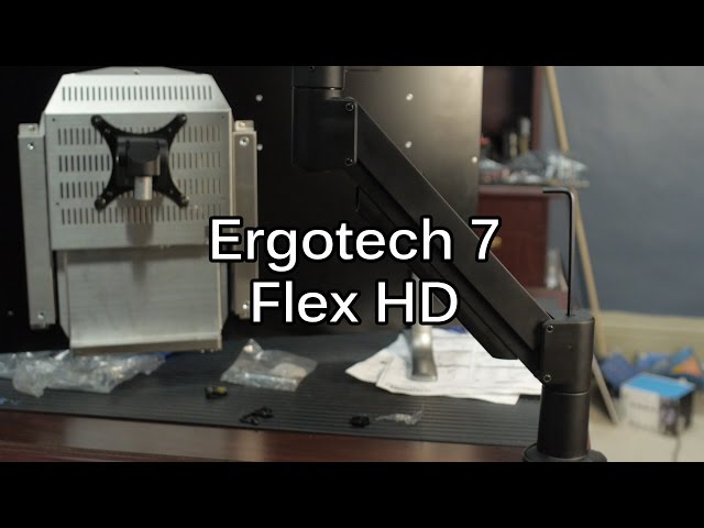 The Ergotech 7 Flex HD - Monitor Mounting Solution even for large displays