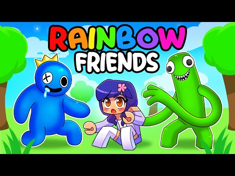 Playing RAINBOW FRIENDS in Roblox!