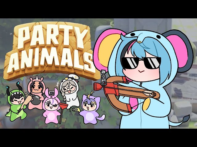 【Party Animals】 LAST ILUNA COLLAB!! 【NIJISANJI EN | Kyo Kaneko】