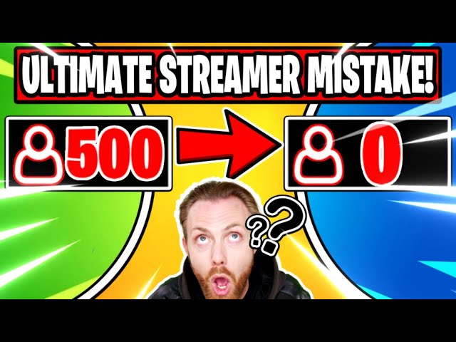 This One MISTAKE Kills Streaming Careers