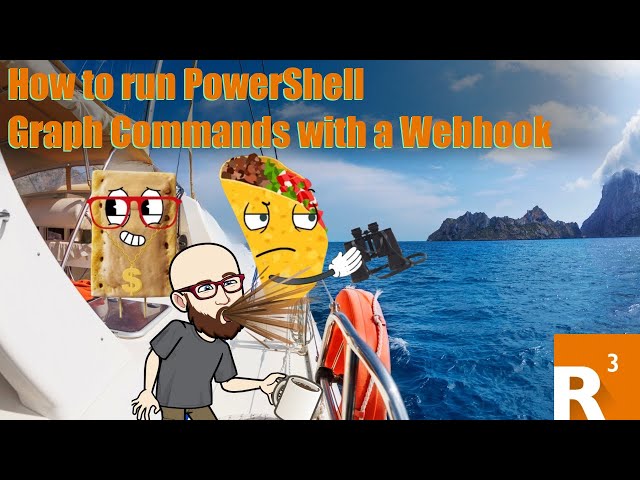 How to run PowerShell Graph Commands with a Webhook