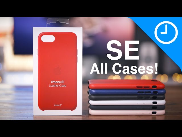 ALL iPhone SE 2nd-gen cases featuring all available COLORS
