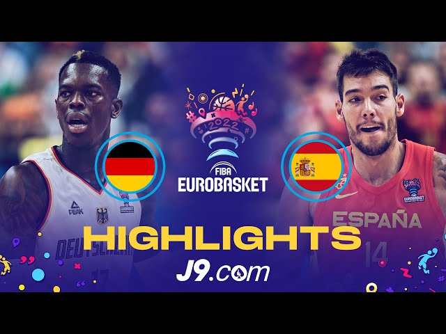 Germany 🇩🇪 - Spain 🇪🇸 | Semi-Final | Game Highlights - FIBA #EuroBasket 2022