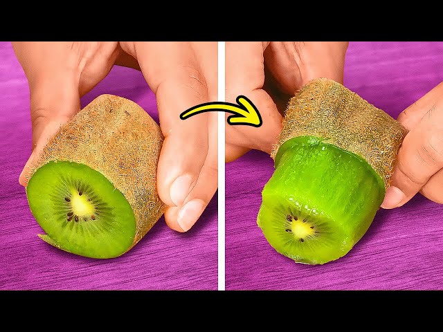 Simple Ways Of Peeling And Cutting Fruits And Vegetables 🥝