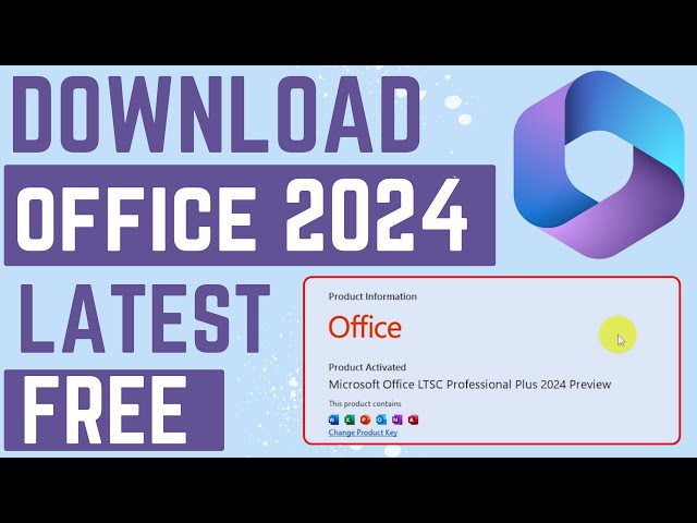 Download and Install Office 2024 From Microsoft |  Free | Genuine Version