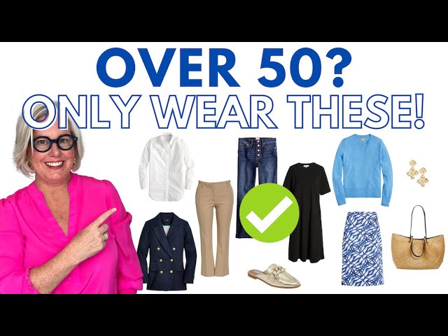 Top 10 Style Essentials Every Woman Over 50 Needs!