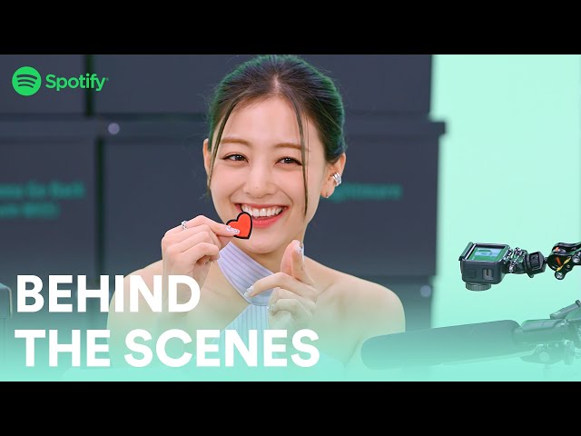 JIHYO on set with Spotify | Behind the Scenes (Full)