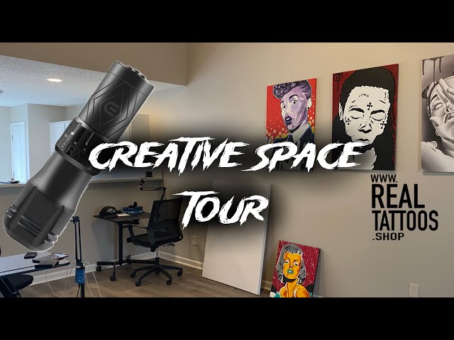 Realtattoos random “creative space” tour