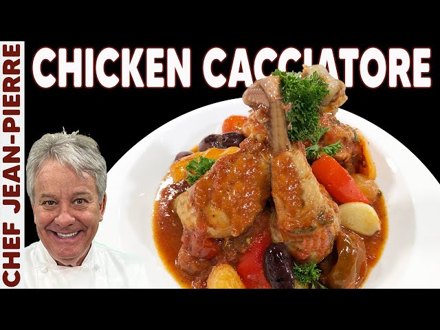 Elegant Chicken Cacciatore | Chef Jean-Pierre