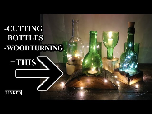 Cutting Glass Bottles for  Craft Projects