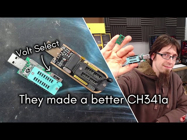 CH341a v1.6 Review, No More Volt Mods! - LFC#297