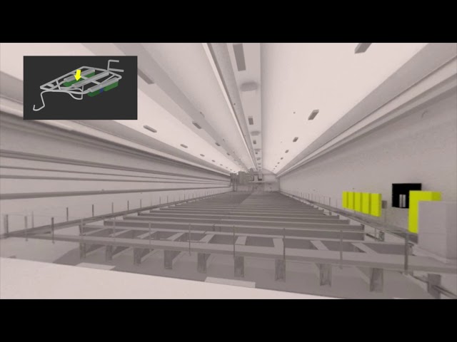 Virtual Walk: The Construction of the Long Baseline Neutrino Facility