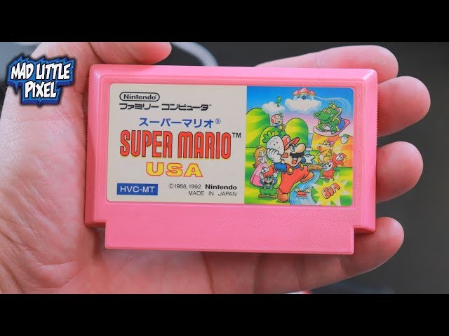 Super Mario USA - AV Famicom Hidef HDMI Mod!
