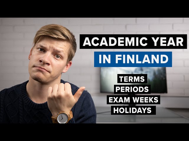 Academic Year in Finland – Semesters, Periods, Exams and Holidays Explained | Study in Finland