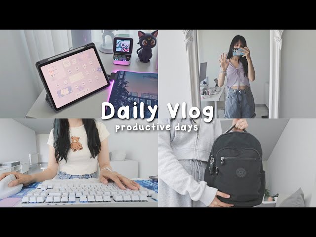 Adulting Diaries ⛅🖇️ Working Days, Aesthetic Desk, What's in my Bag, Being Productive