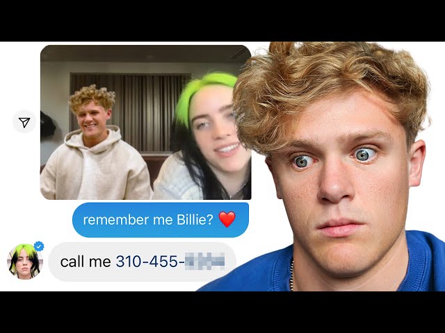 Asking Celebrities If They Remember Me (using fake photos)