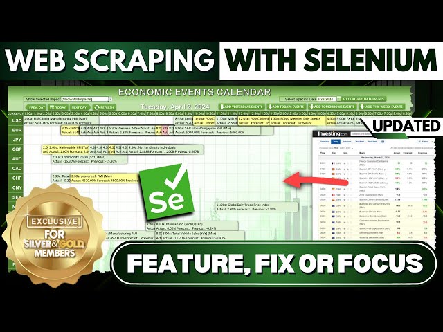 Web Scraping With Selenium Updated