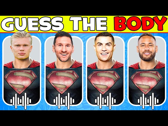 (FULL) Guess Jersey, Emoji, Body and Song of Football Player💪Ronaldo, Messi, Neymar, Haaland, Mbappe
