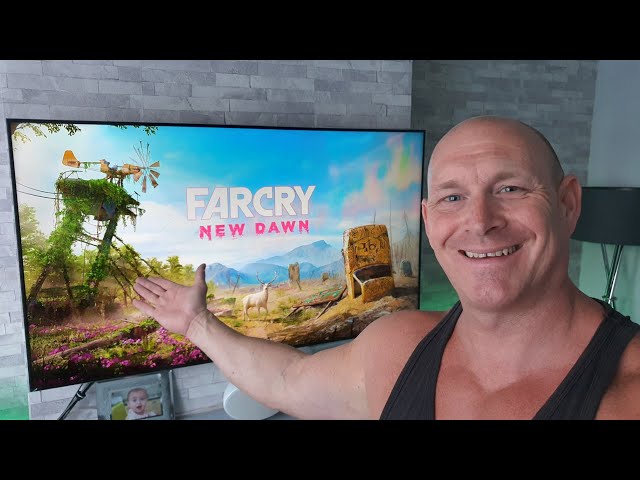 Samsung TU8000 gaming test,Xbox One X with Battlefield V & Far Cry New Dawn