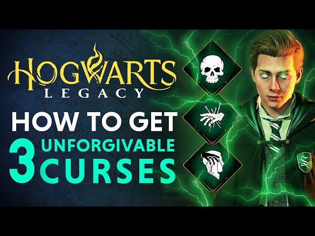 Hogwarts Legacy - How To Get All 3x Unforgivable Curses Fast (Killing Curse)