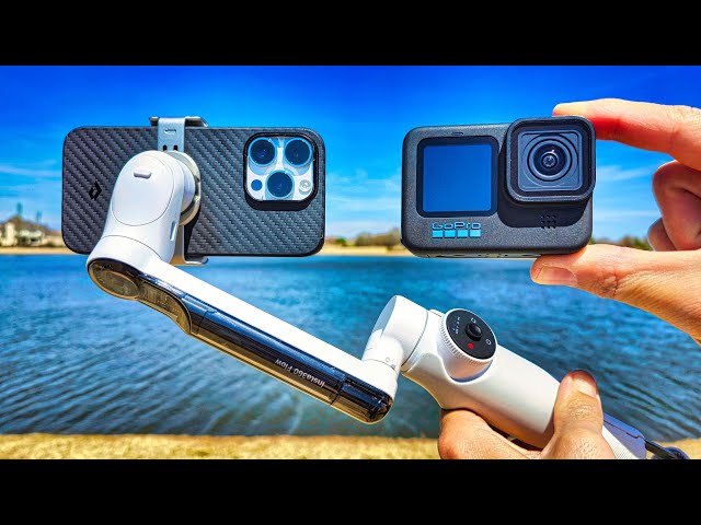 GoPro 11 vs iPhone Gimbal! (Insta360 Flow)