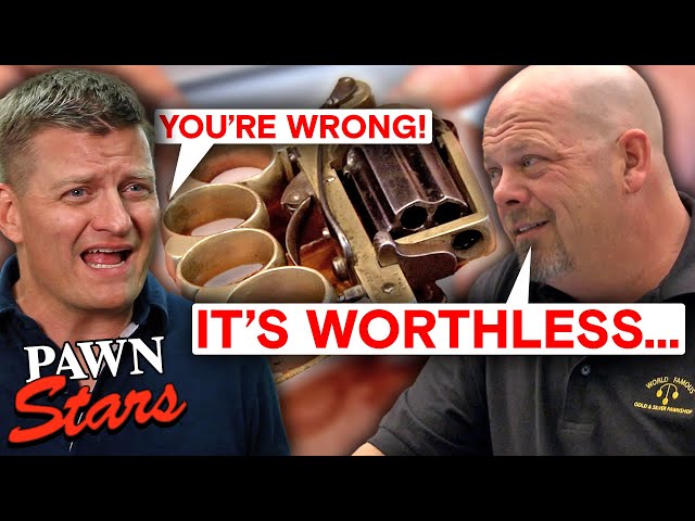 Pawn Stars: Rick & Sellers COMPLETELY Disagree on Value!