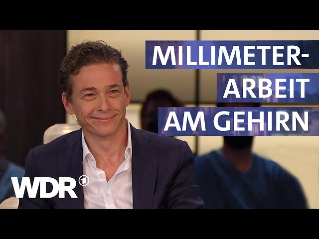 Neurochirurg Peter Vajkoczy: „Ich habe eine romantische Beziehung zum Gehirn.“ | Kölner Treff | WDR