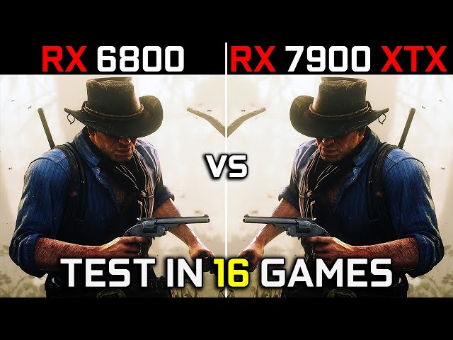 RX 6800 vs RX 7900 XTX | Test in 16 Games At 2160p | How Big Is The Difference? 🤔 | 2023
