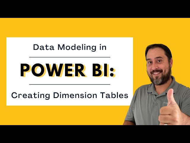 Data Modeling (Star Schema 🌟) in Power BI – Creating Dimension Tables