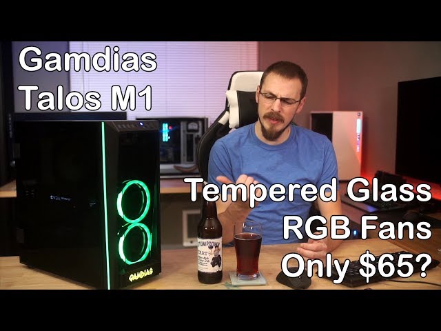 Tempered Glass Door and RGB for $65!