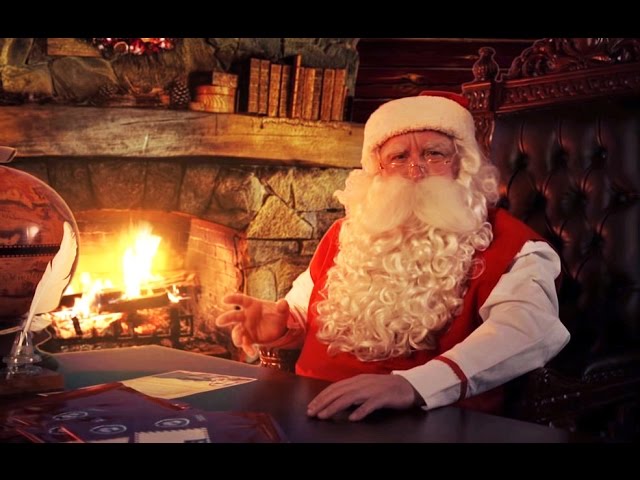 Video message from Santa for kids 2015 (EXAMPLE)