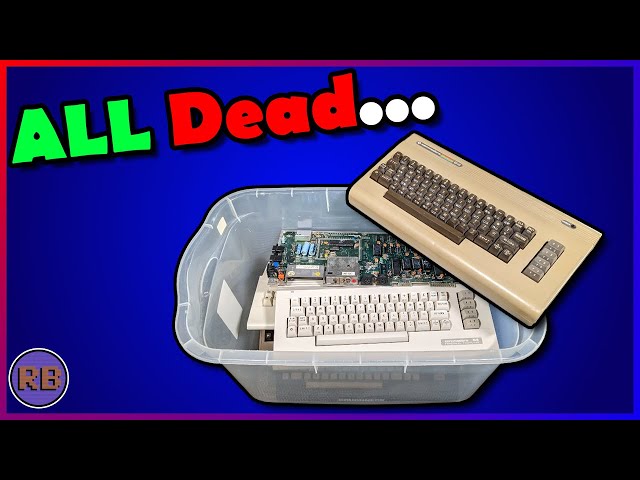 A classic Commodore 64 repair!