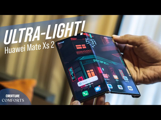 Huawei Mate Xs 2: Ultra-light, ultra-flat, and super durable!