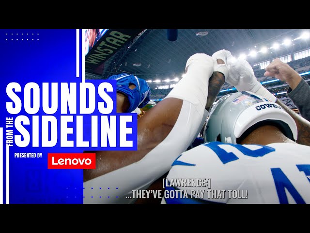 Sounds from the Sideline | #NYGvsDAL | Dallas Cowboys 2023