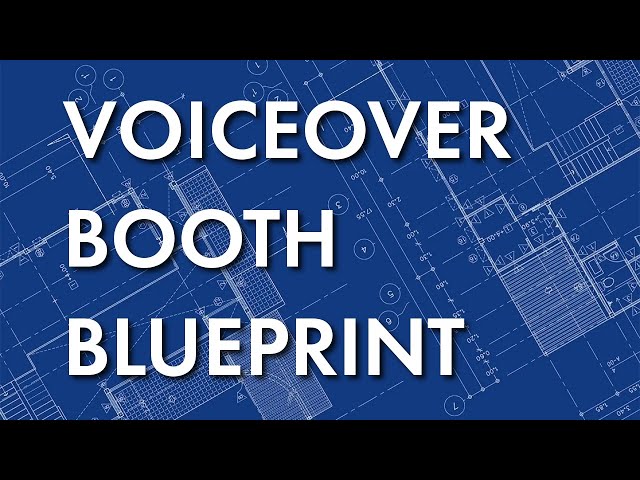Your first voiceover booth - Easy to follow