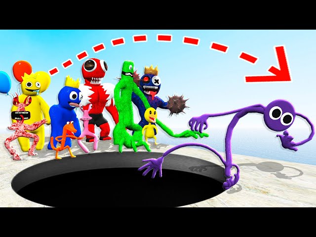 Who has the Longest Jump? - Rainbow Friends (Garry's Mod)