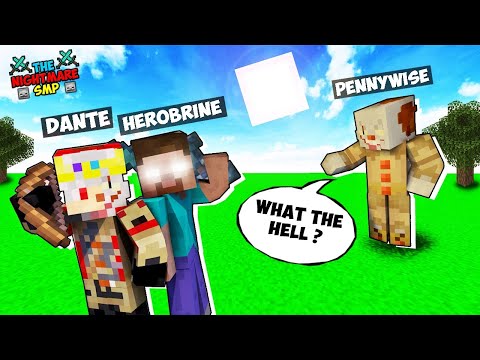 ME and HEROBRINE Became FRIENDS on our Minecraft SMP | Nightmare SMP Part 8 | Dante Hindustani
